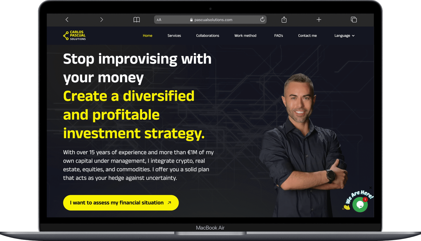 pascualsolutions.com en escritorio